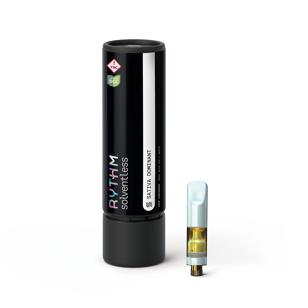 RYTHM  LEMON GELATO COOKIES   LIVE ROSIN CART  SATIVA