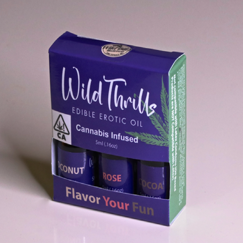 Edible Erotic Oil [3pk] (28mg)