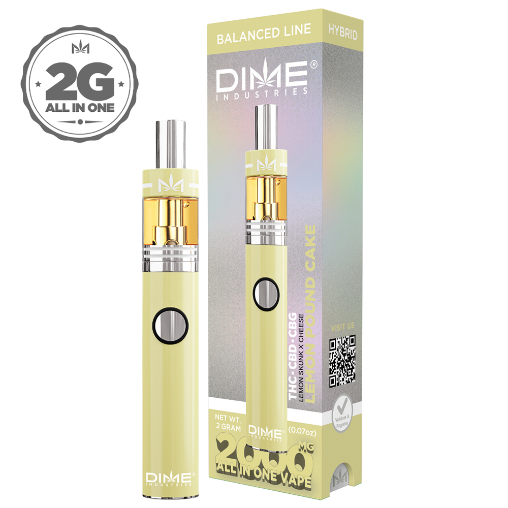 Lemon Pound Cake [2000mg] | Dime Industries | Balanced Line