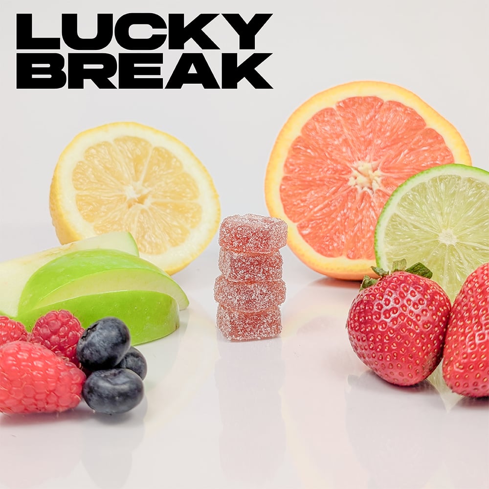 Lucky Break - Potency Punch (H) Lucky Chews (108.6mg 6pk) C0130000091