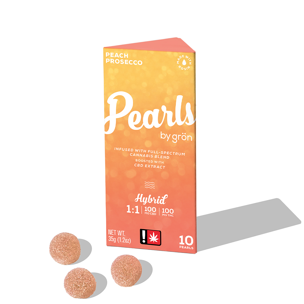 Peach Prosecco Pearls