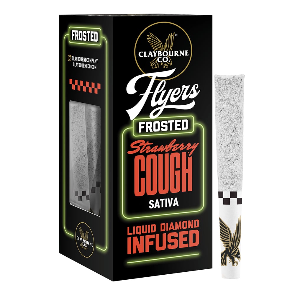 Strawberry Cough (1.5g) - Diamond Frosted Flyers Pre-Rolls Strawberry Cough (1.5g) - Diamond Frosted Flyers Pre-Rolls