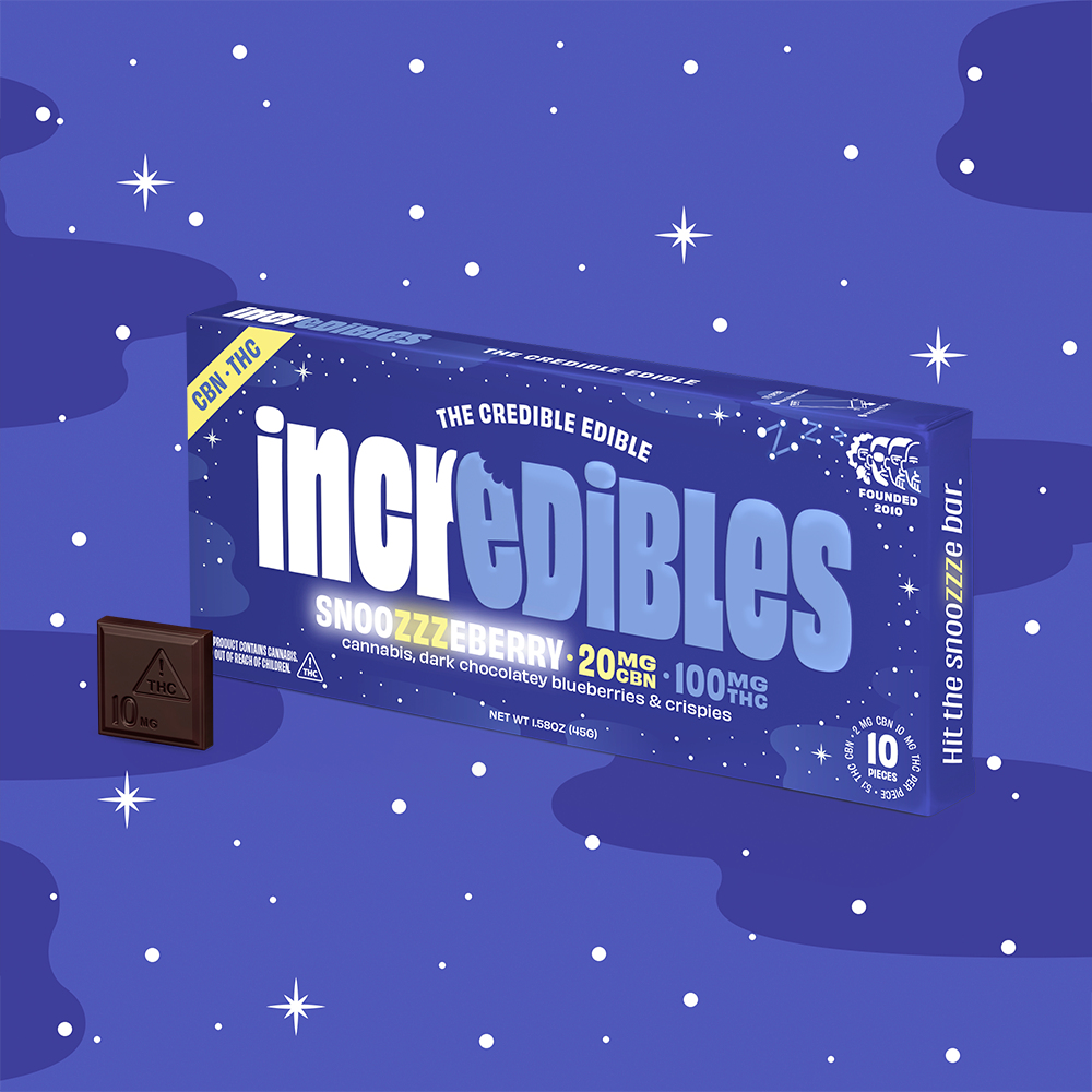 incredibles - Snoozzzeberry + CBN 5:1 - Gummies