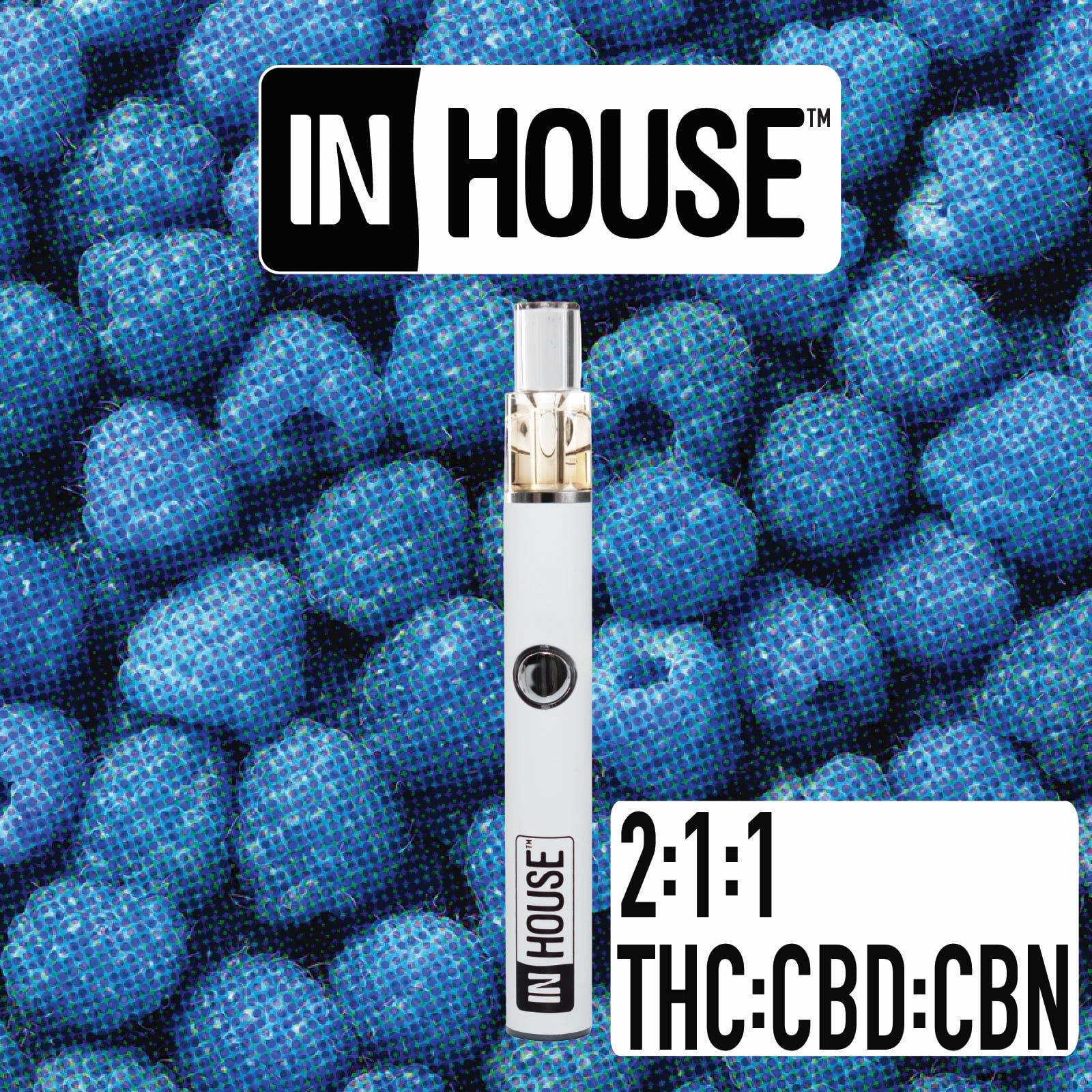 Shop 2:1:1 Blue Raspberry [500mg] | Grow West - Adult-Use Dispensary  Cumberland, MD
