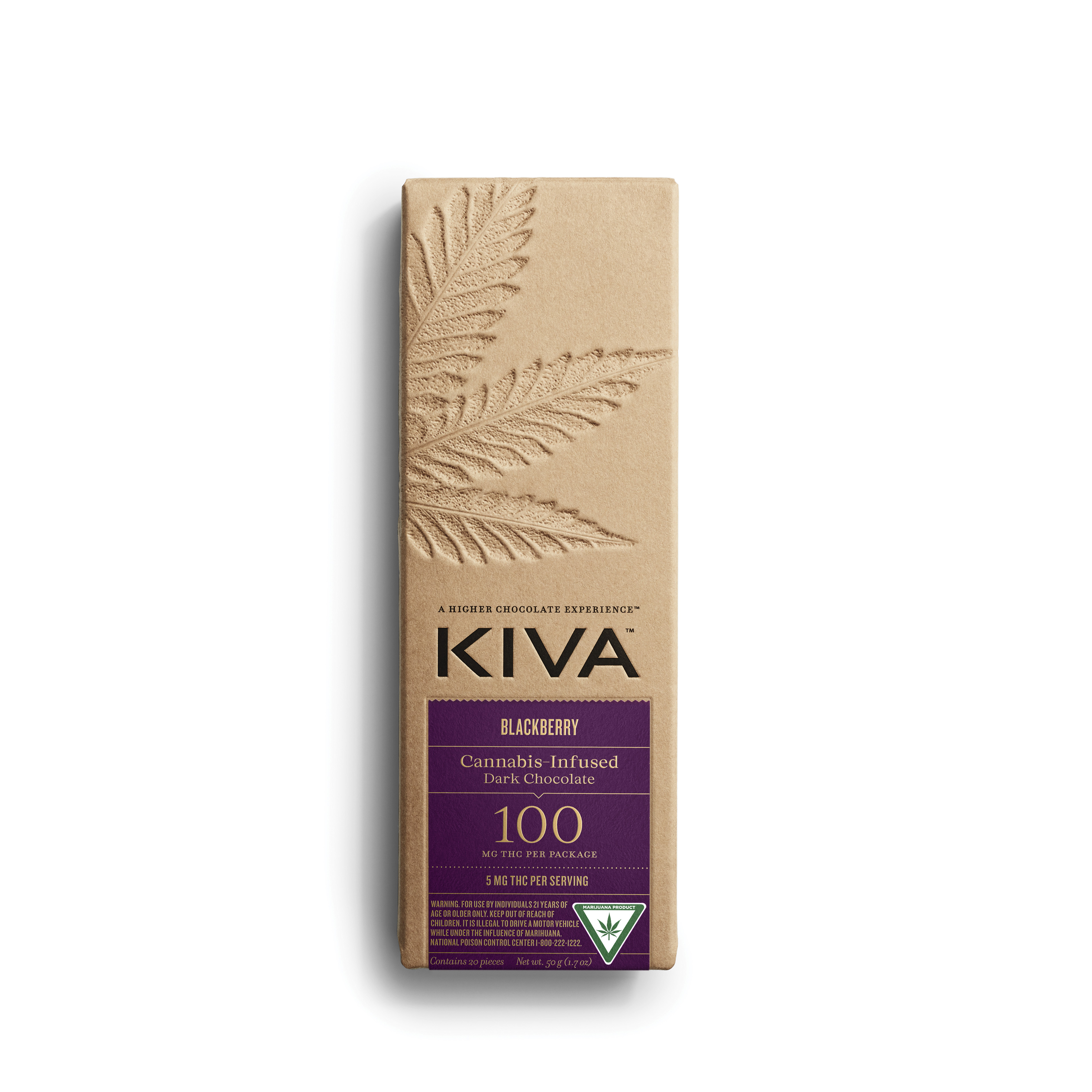 Blackberry Dark Chocolate (200mg THC)