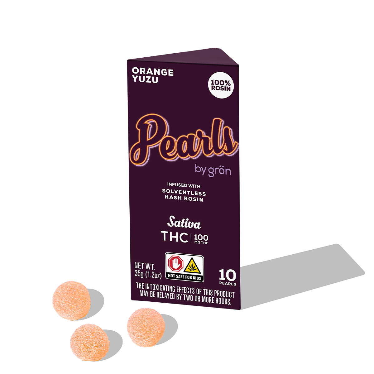 THC Orange Yuzu Pearls 🍊🔥