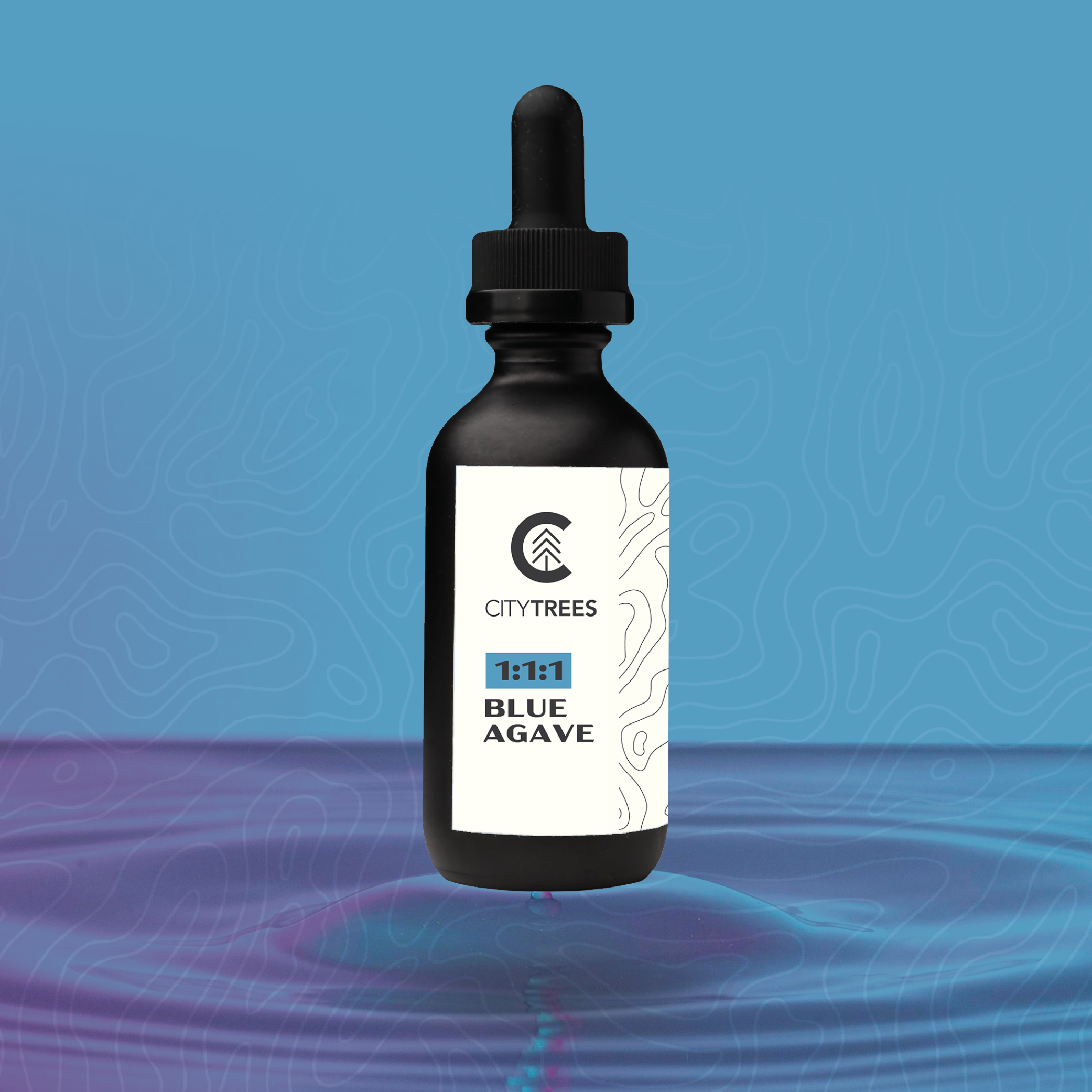 1:1:1 Blue Agave [60ml] (250mg CBG/250mg CBD/250mg THC)