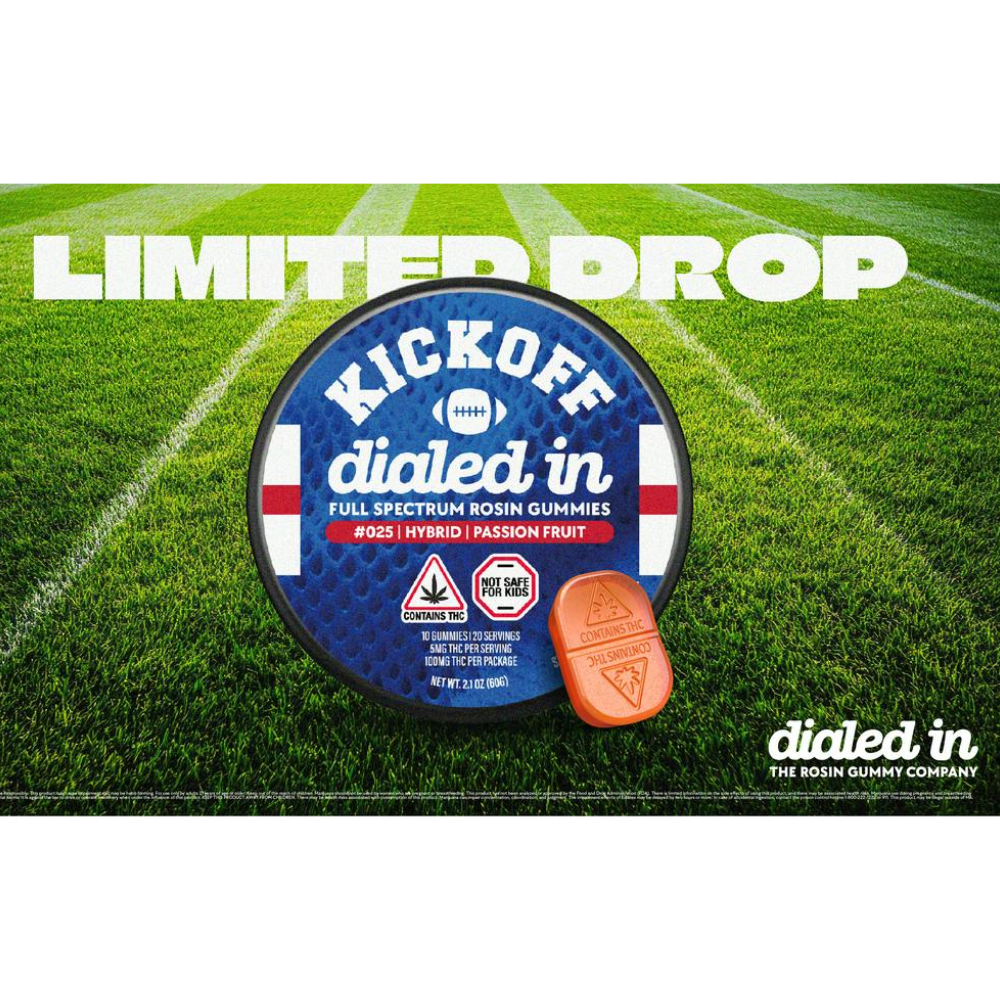 100mg - Kick Off - Rosin Gummies (10pk)