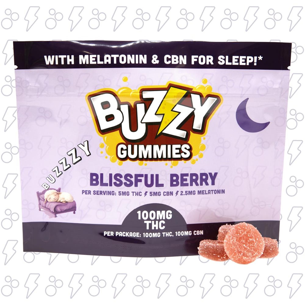 Blissful Berry [20pk] (100mg THC/100mg CBN)