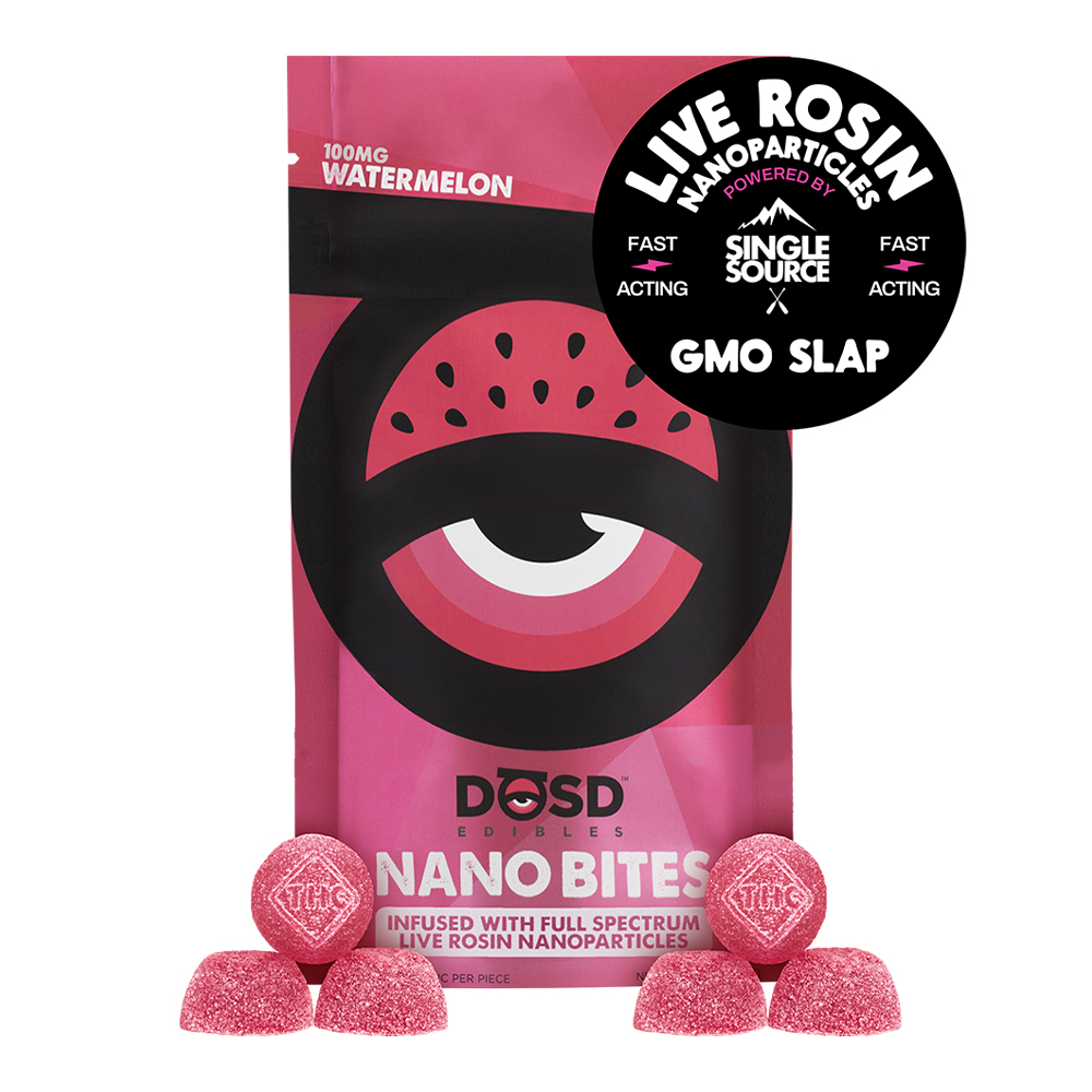ROSIN GMO Slap by Single Source, Watermelon [20pk] (100mg THC)