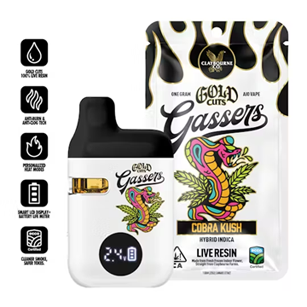 Cobra Kush  (1g) - Gassers All-In-One Liquid Diamonds Vape