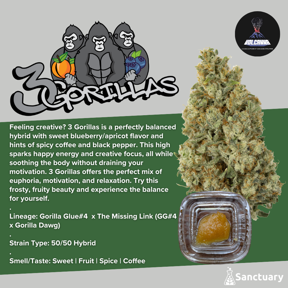 Sauce Gorillas Cured Resin
