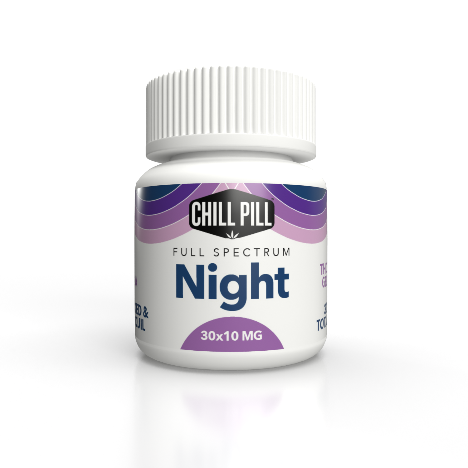 Nighttime Indica [30pk] (300mg) Chill Pill Gel Capsules Jane