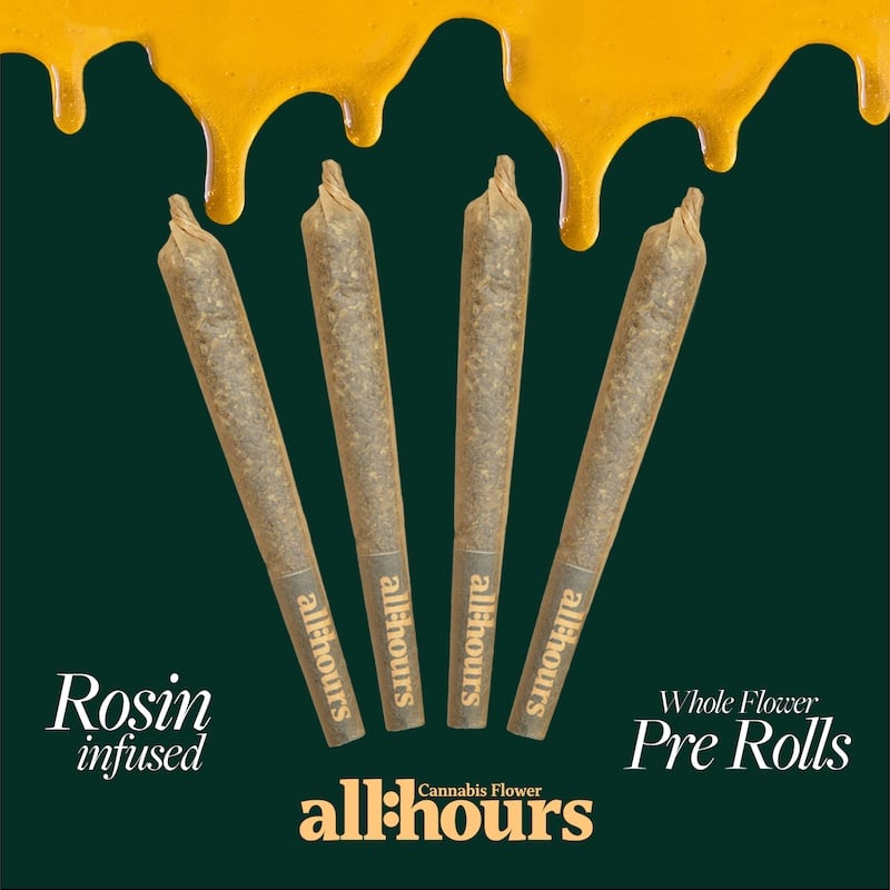 all:hours - Mule Fuel (H) Rosin Roll Shorties 4pk (1.6g) C0040001693