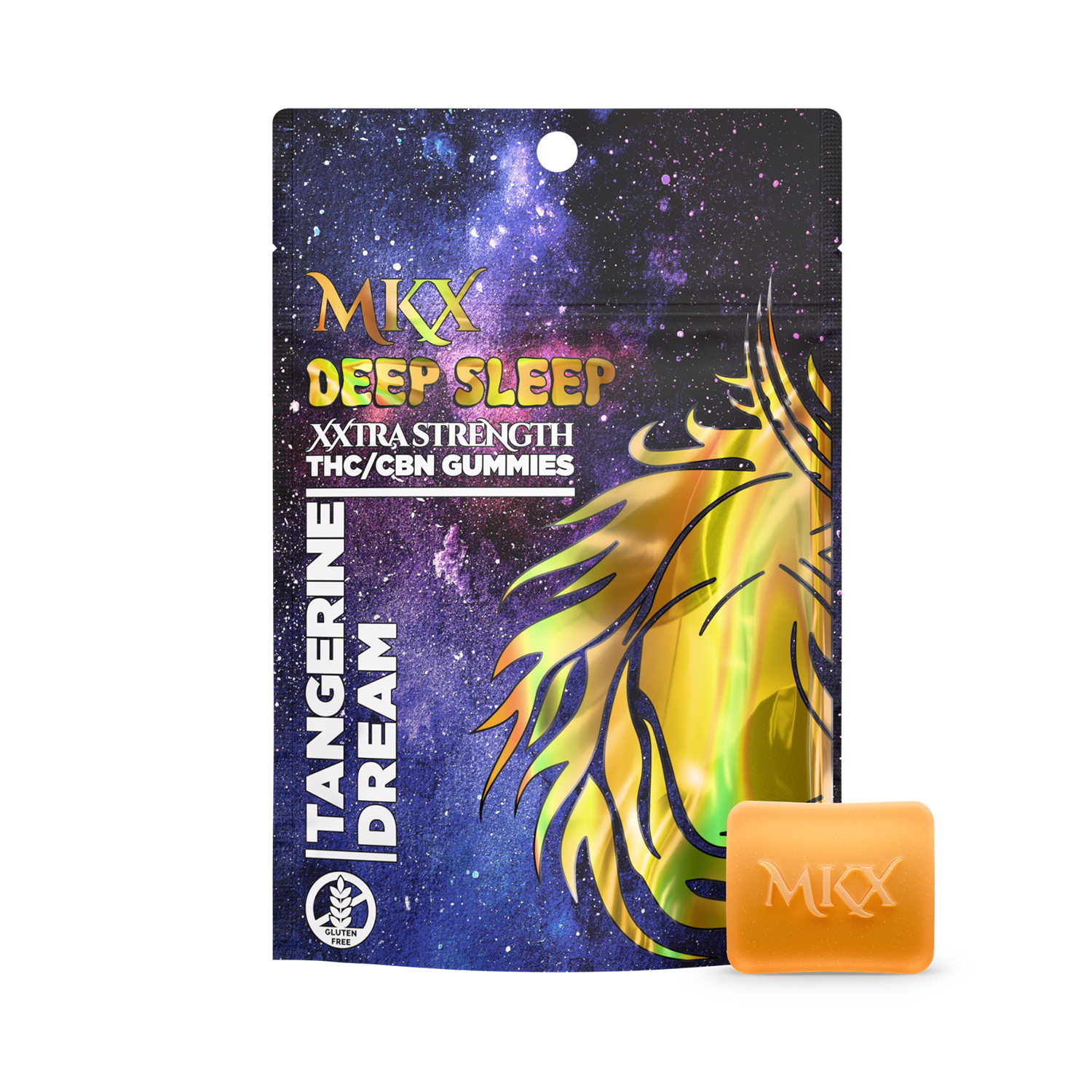 200mg | Tangerine Dream | THC/CBN Deep Sleep Gummies