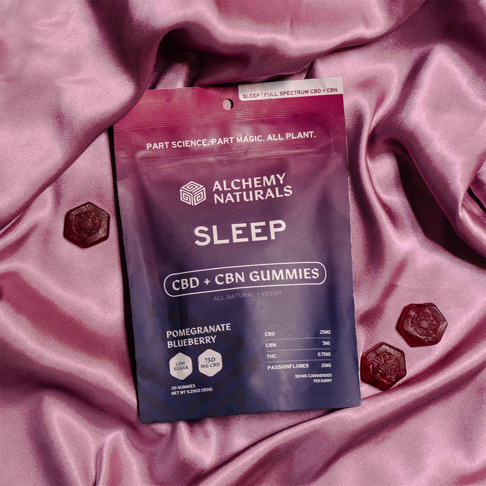 Sleep - Pomegranate Blueberry [30pk] (750mg CBD/22.5mg THC/150mg CBN)