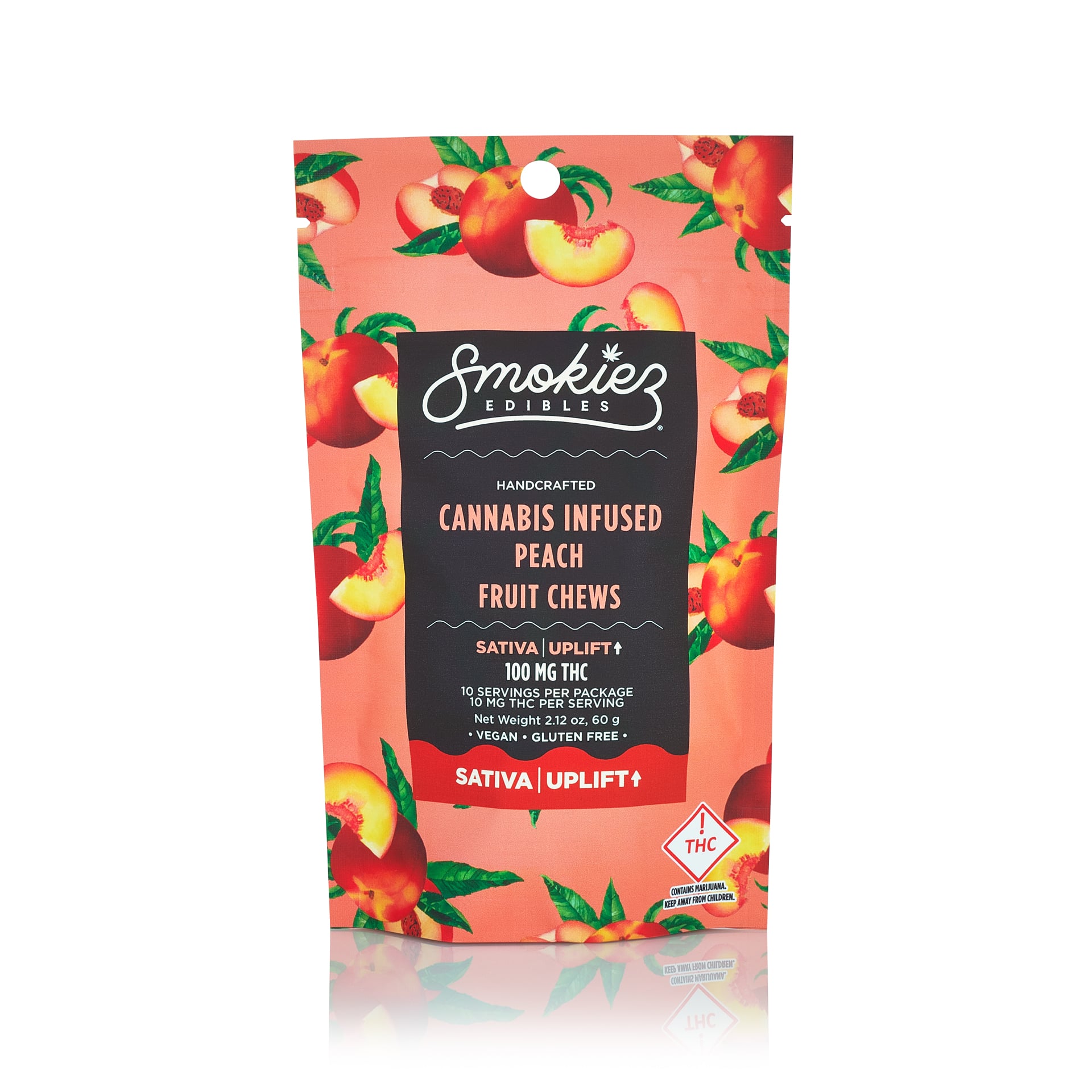 Peach - Sativa [10pk] (100mg)