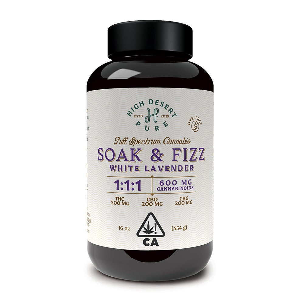 1:1 White Lavender [16‭ ‬oz] (200mg THC/200mg CBD)