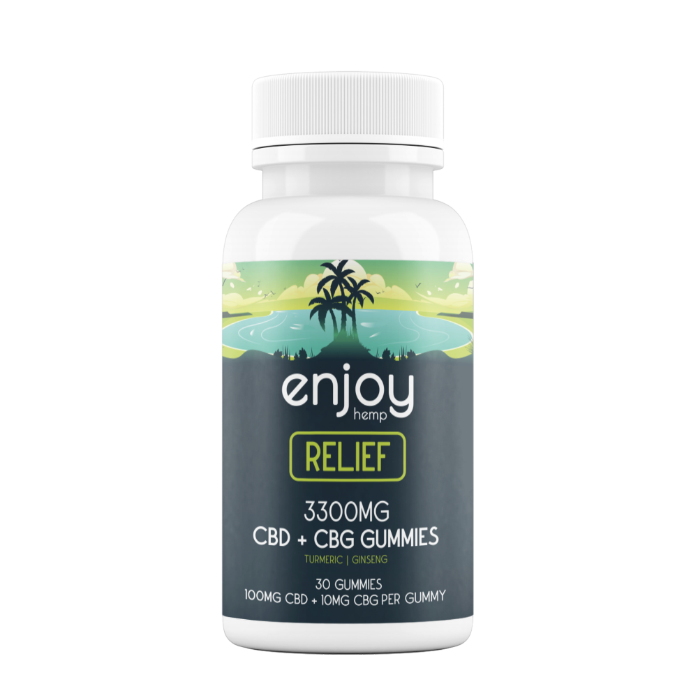 CBD + CBG + Tumeric & Gensing [30pk] (1800mg CBD/180mg CBG)