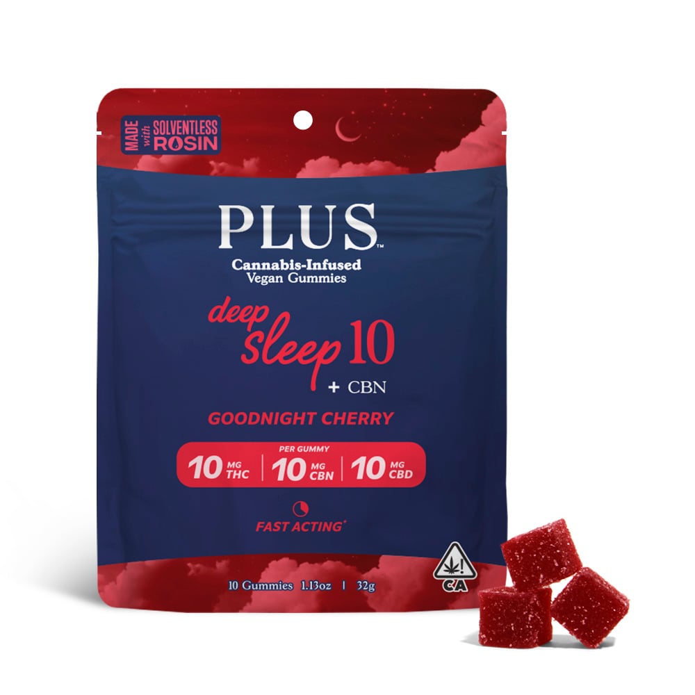 Deep Sleep Goodnight Cherry 10:10:10 [10pk] (100mg THC/100mg CBD/100mg CBN)