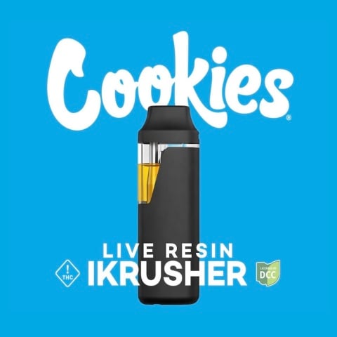 COOKIES - TRIPLE SCOOP - LIVE RESIN IKRUSHER DISPOSABLE - [1G] - INDICA