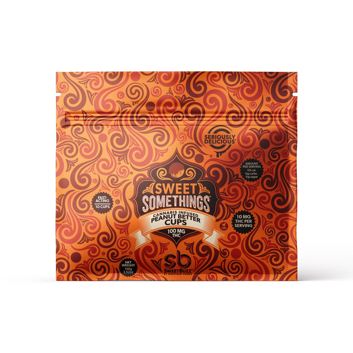 Fast-Acting Peanut Better Cups [10pk] (100mg)