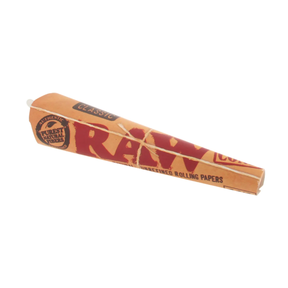 Raw Classic 1 - 1/4" - 6 Pack Pre-Rolled Cones