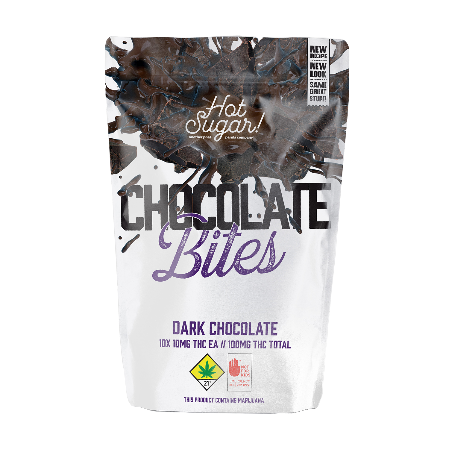 Dark Chocolate - Indica [10pk] (100mg)