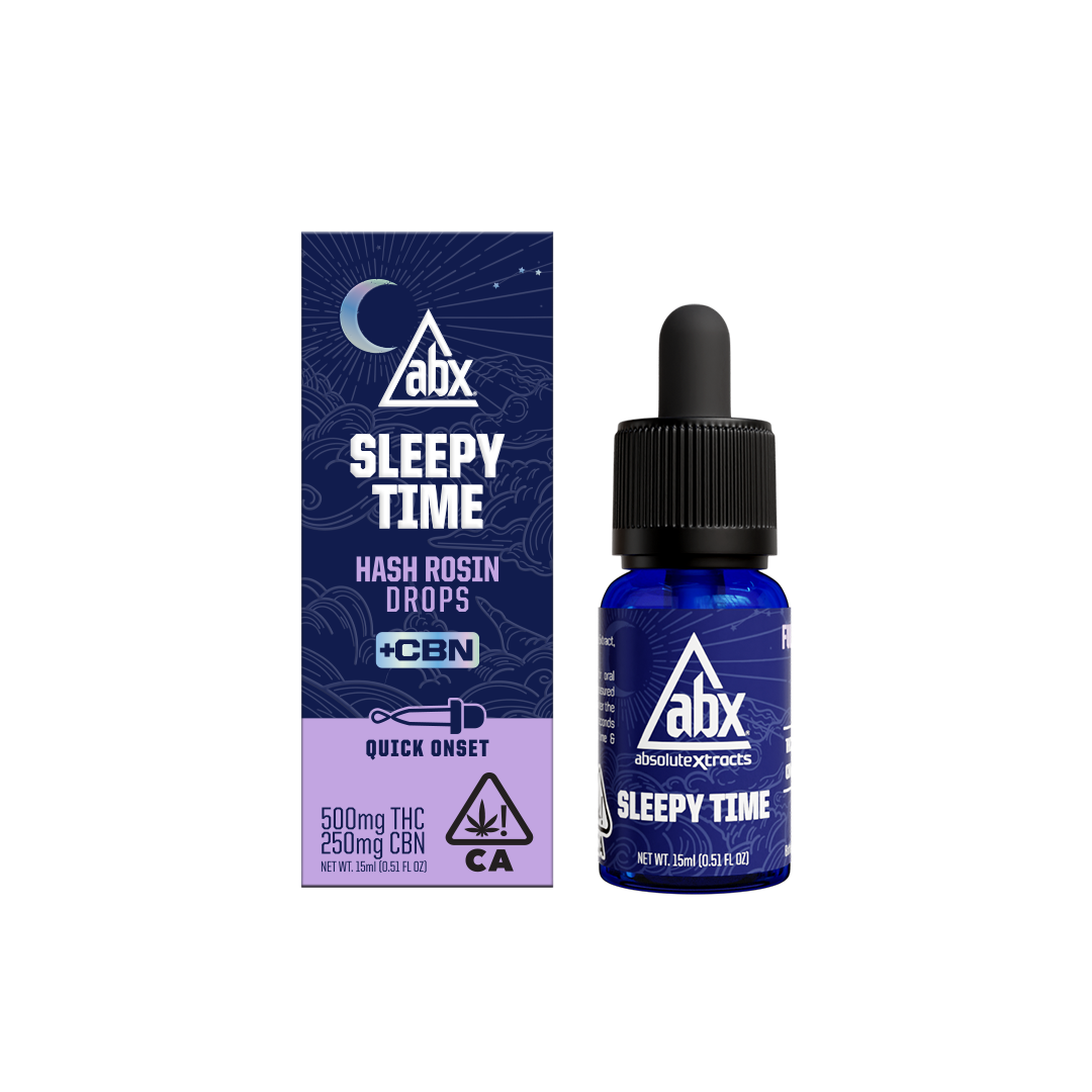 ABX - Sleepy Time Hash Rosin + CBN Sublingual Drops - 15ml