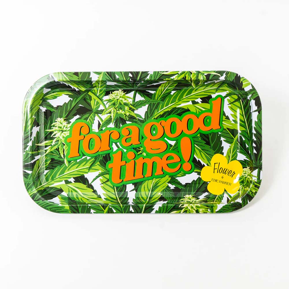 For A Good Time Rolling Tray Flower by Edie Parker Tray Jane