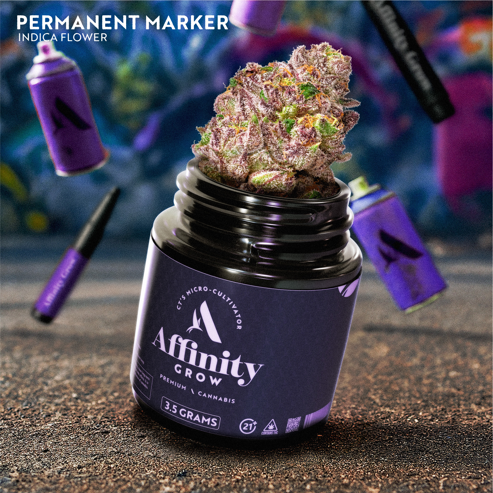 Permanent Marker Flower T22.51% I 00553  (Affinity)