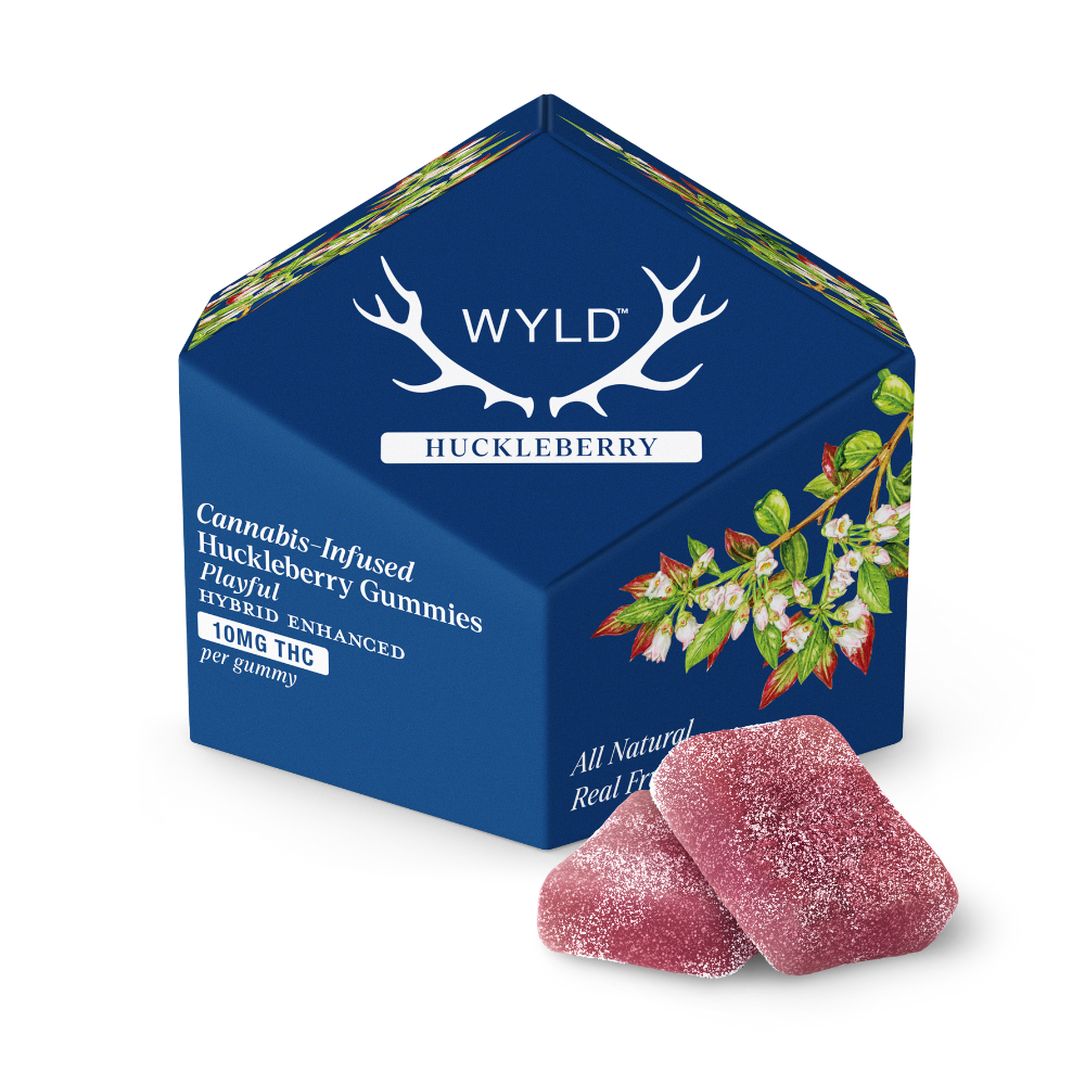 Huckleberry Hybrid Enhanced Gummies | 100mg THC