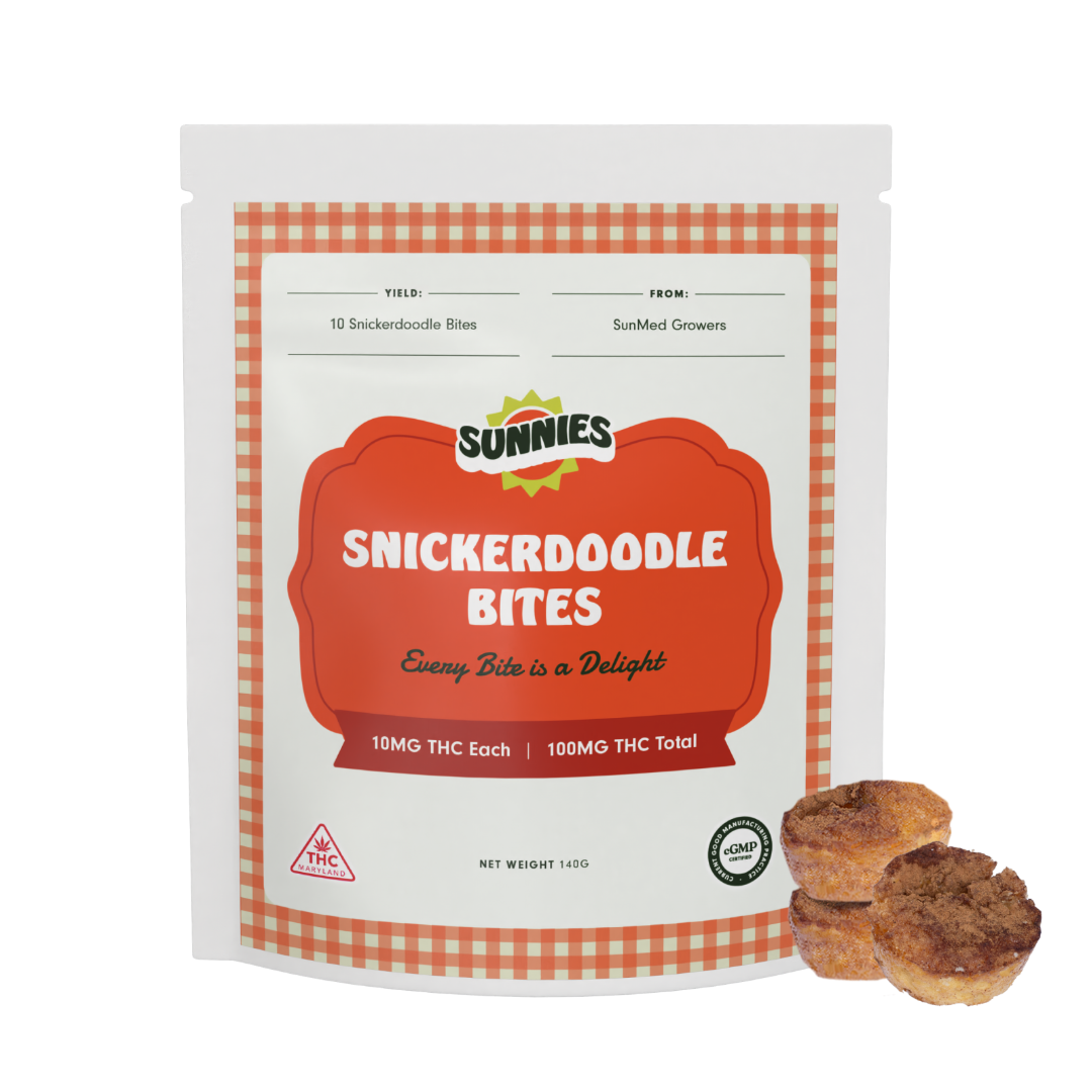 Snickerdoodle Bites [10pk] (100mg)