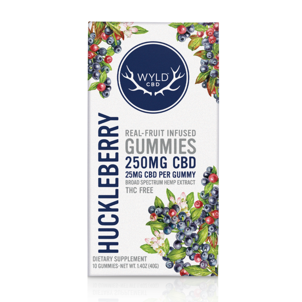 Huckleberry CBD Gummies | 250mg | 10-pack