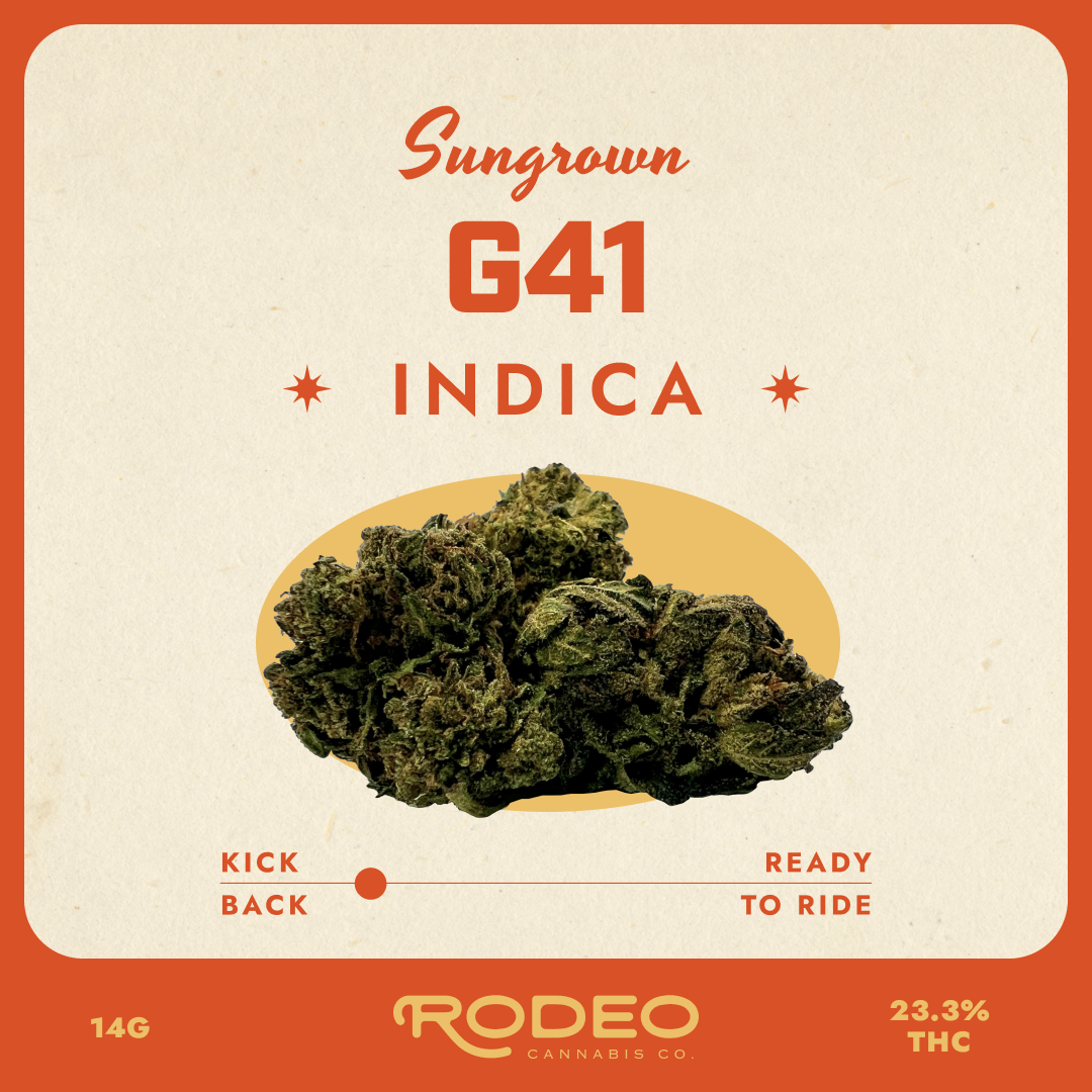 Rodeo Cannabis - G41 (I) Flower  C0070000256