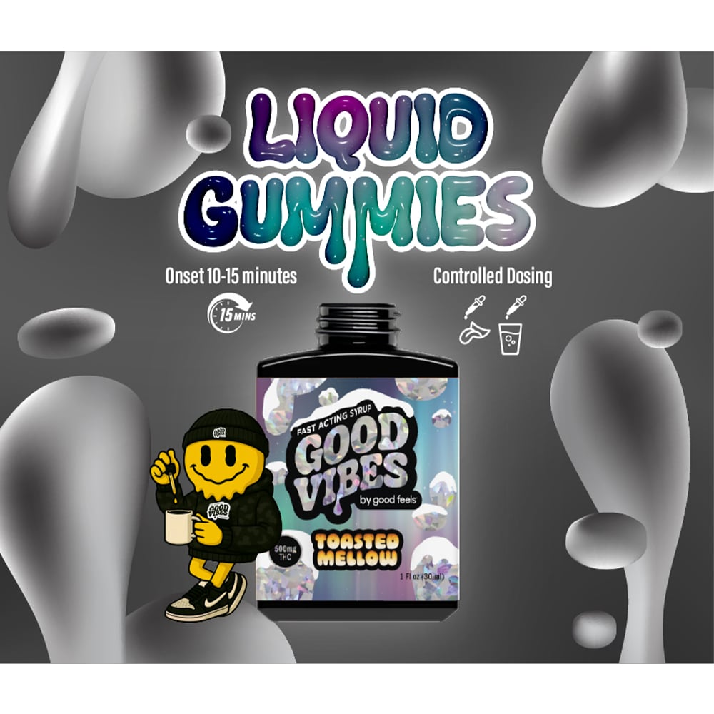 Toasted Marshmallow Liquid Gummies Syrup (500mg)