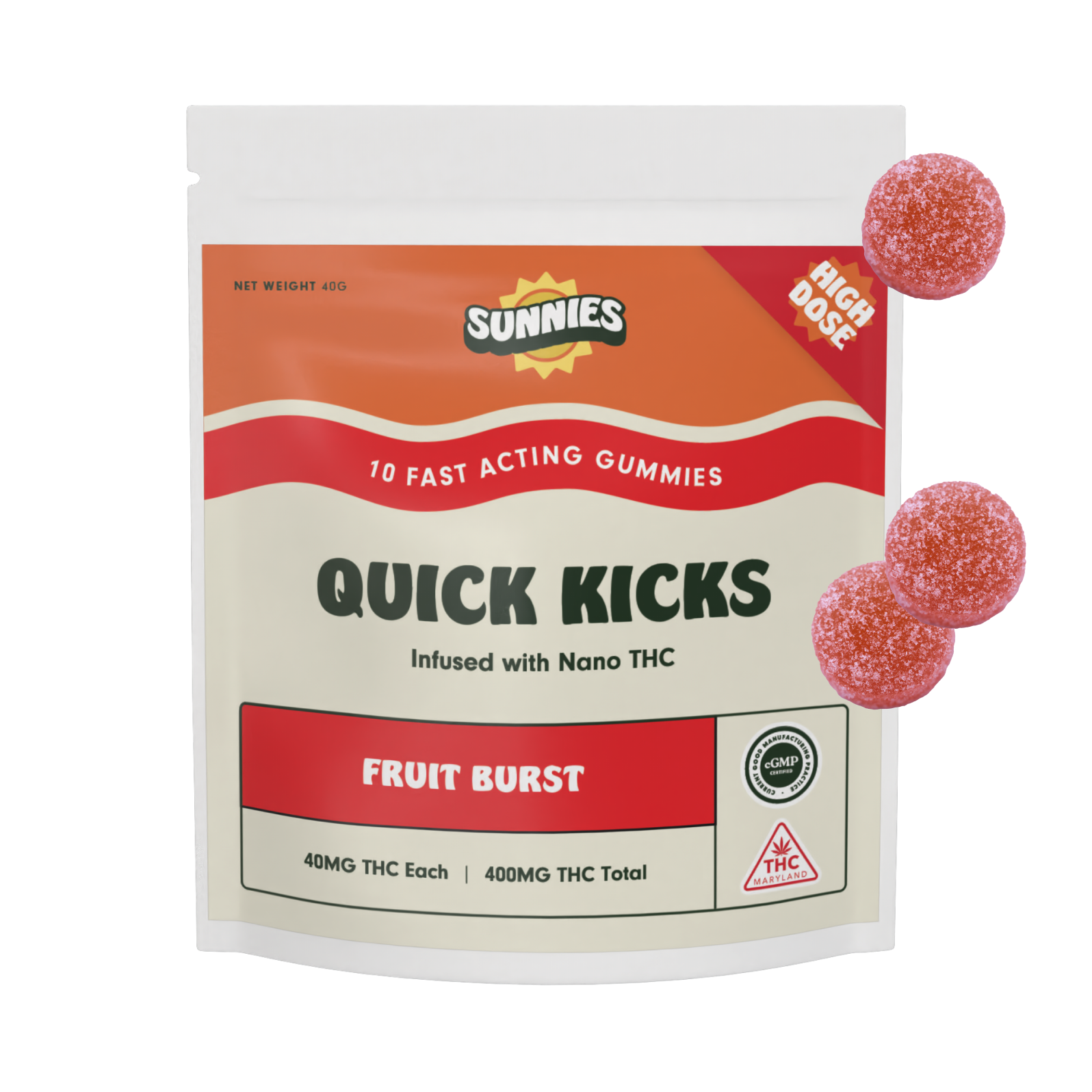 Fruit Burst [10pk] (400mg)