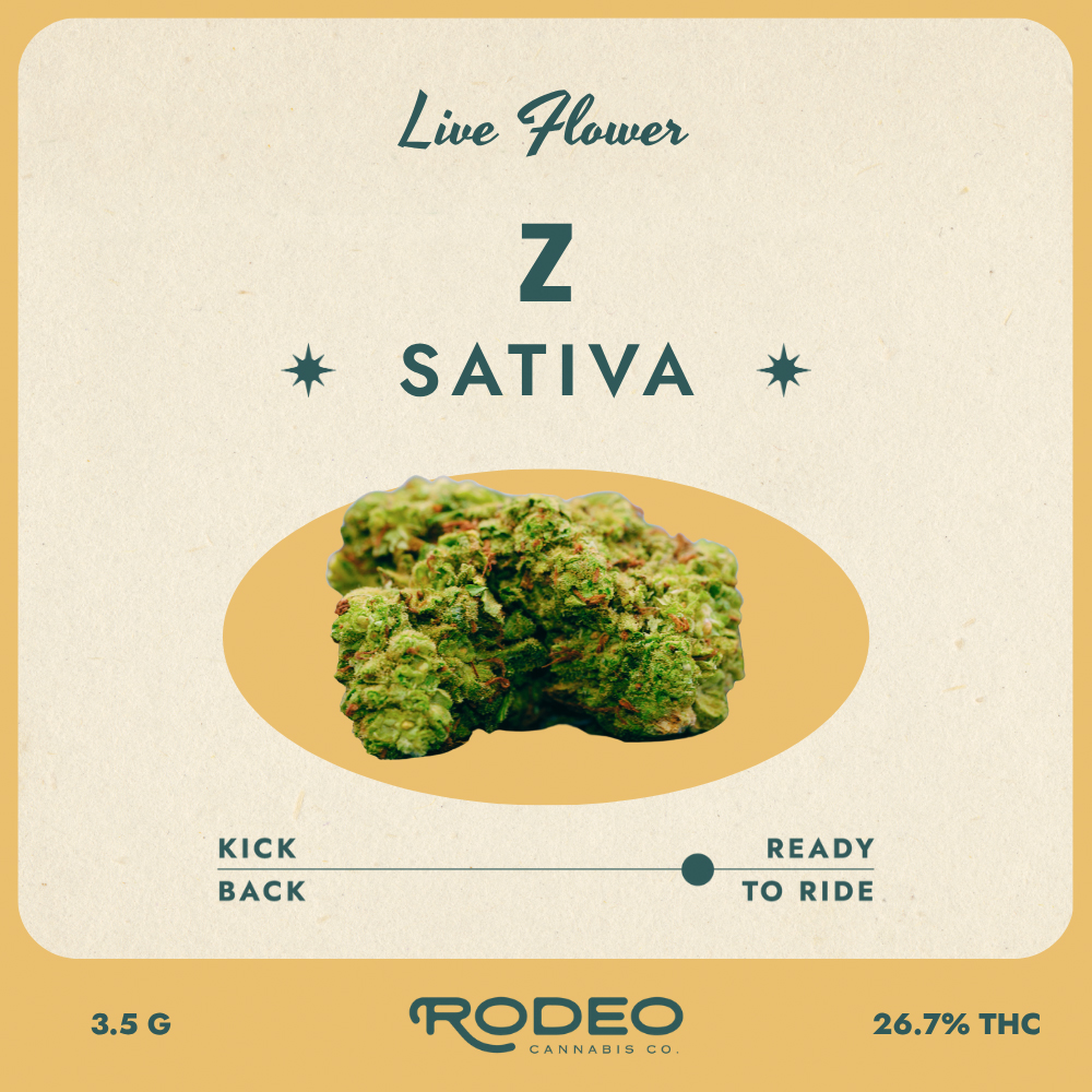Rodeo Cannabis - Z (S) Flower C0070000295 Rodeo Cannabis - Z (S) Flower C0070000295