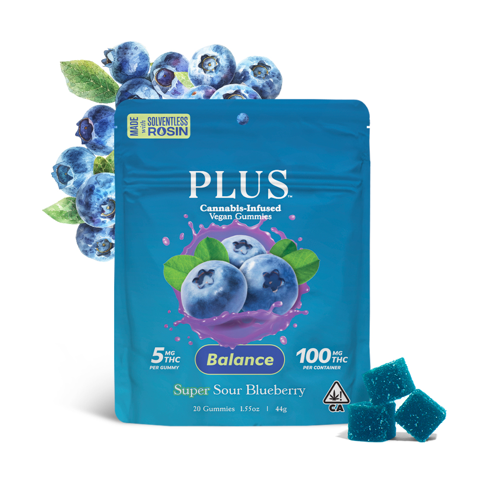 Super Sour Blueberry [Solventless Rosin 20pk] (100mg)