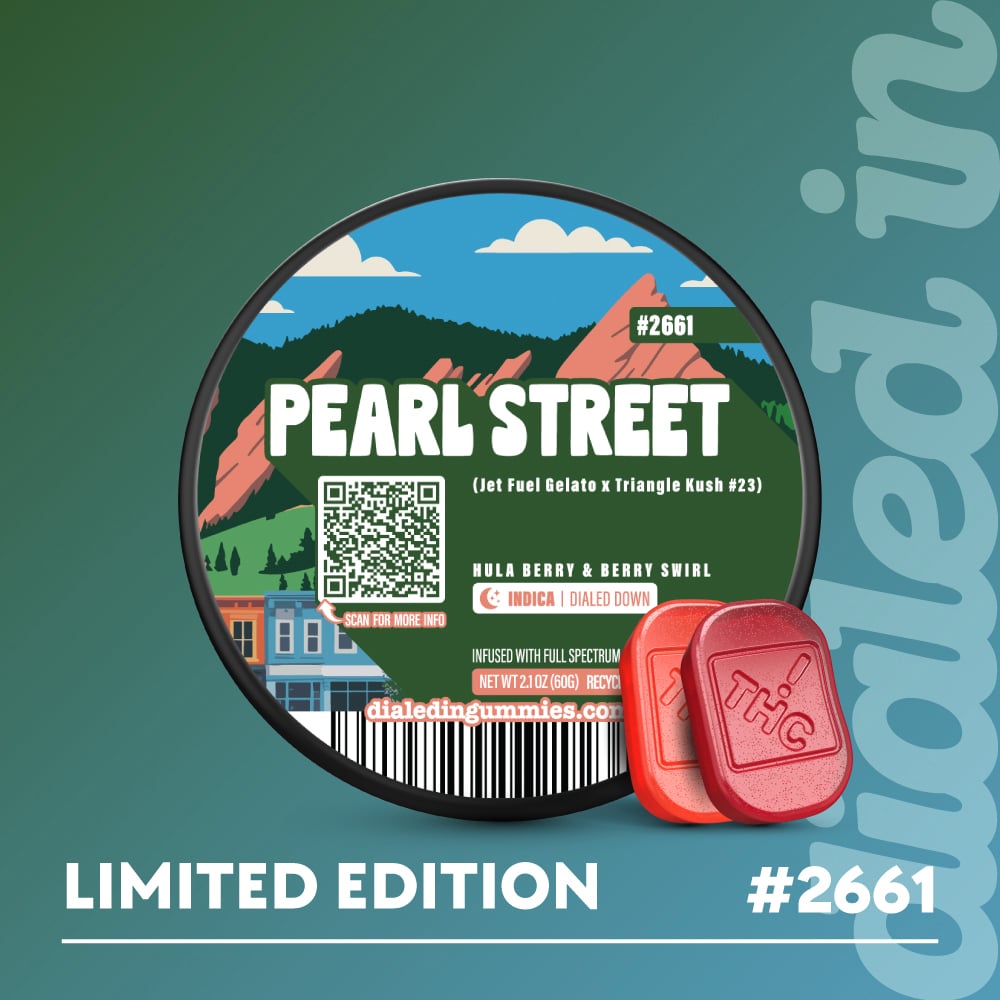 100mg - Pearl Street #2661 - Rosin Gummies (10pk)