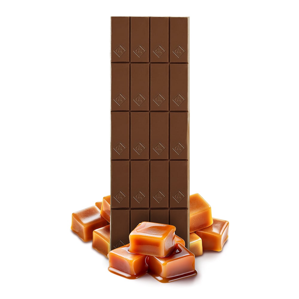 Milk Chocolate Caramel (THC) – Chocolate Bar, 100mg