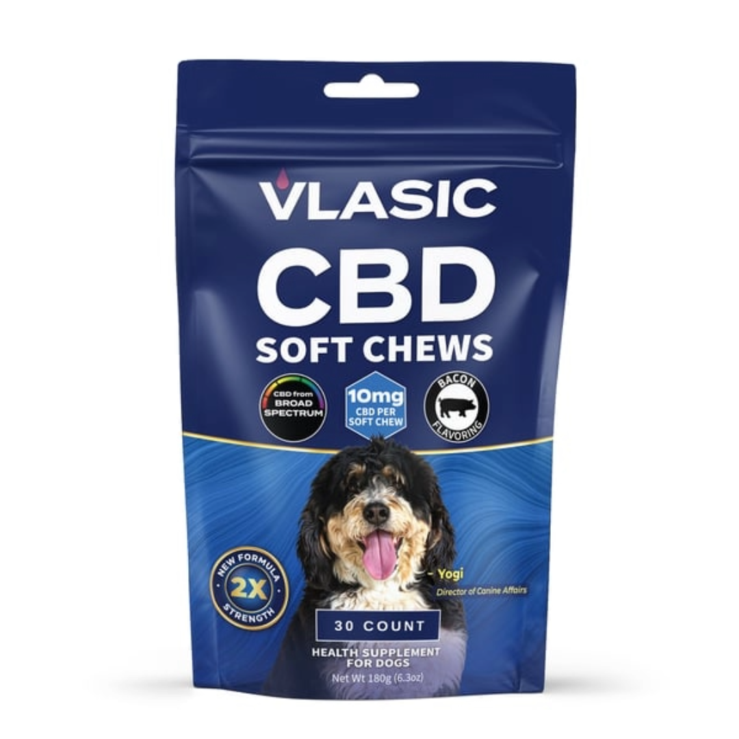 CBD Dog Chews - Bacon Flavor [30pk] (300mg)