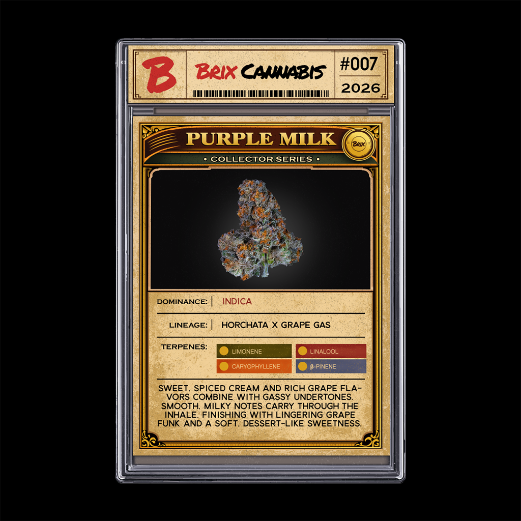 BRIX Cannabis - Purple Milk (I) Flower  C0101000467