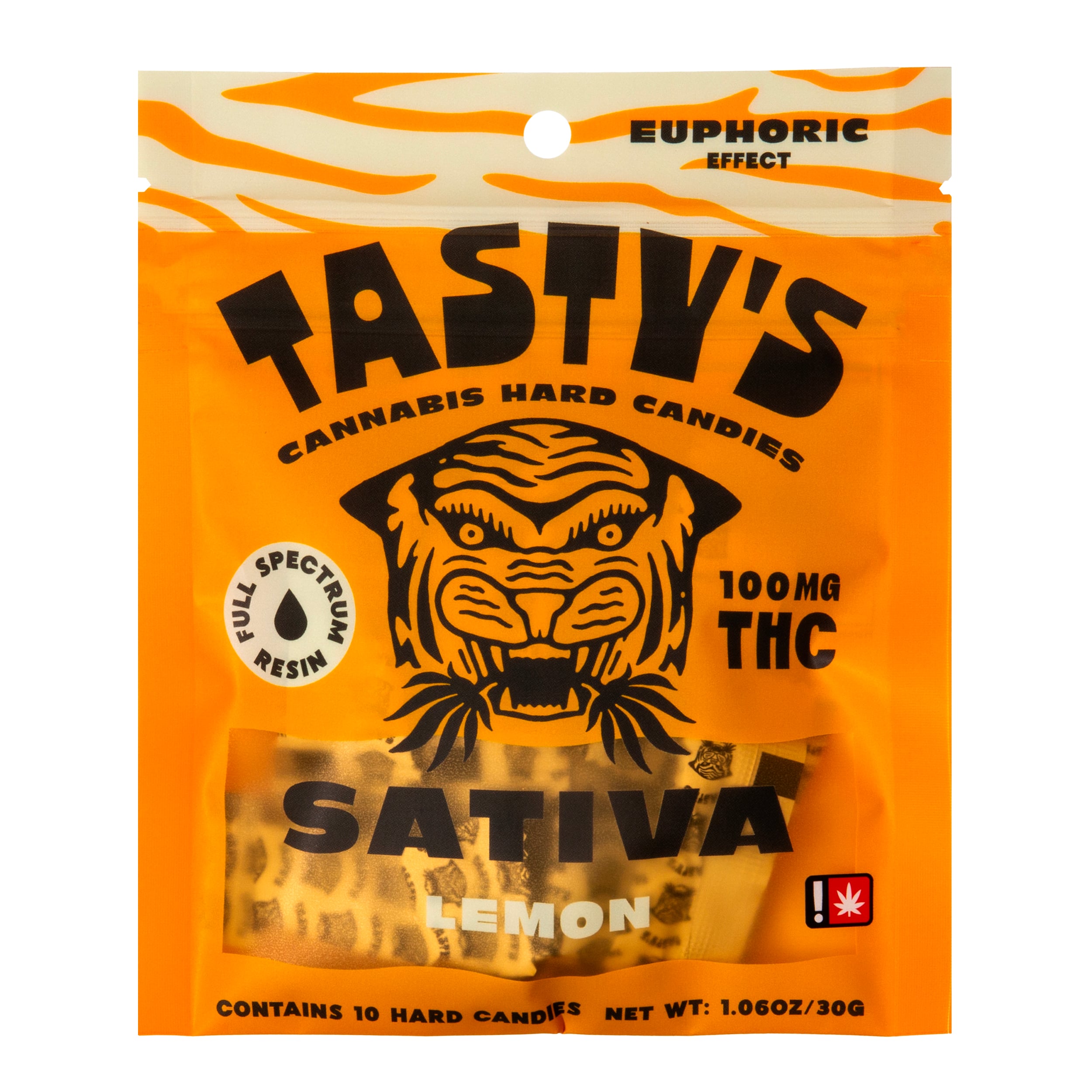 Hard Candy Lemon [10pk] (100mg)