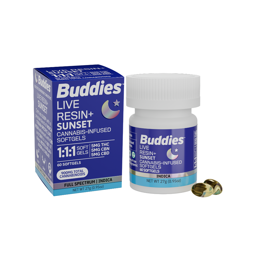 1:1:1 Sunset [60ct] (300mg THC/300mg CBD/300mg CBN)