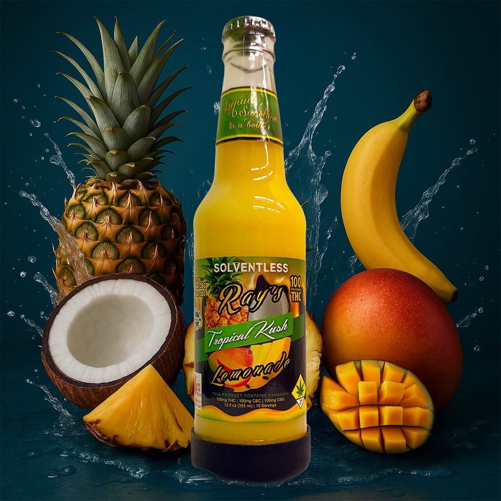 1:1:1 Tropical Kush Lemonade [12oz] (100mg THC/100mg CBC/100mg CBG)