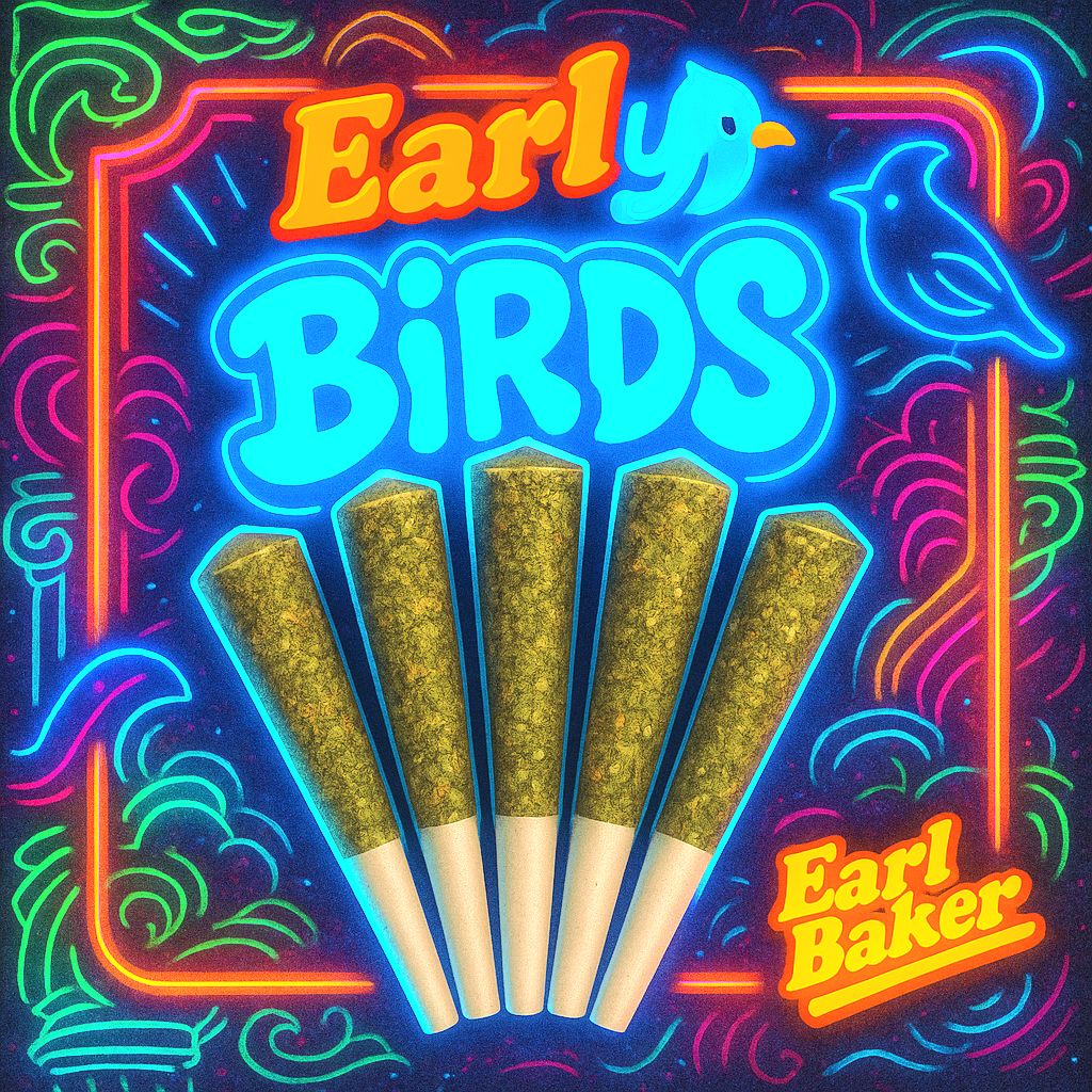 Early Birds - 1000x (H) 0.4g Pre-Rolls 5pk (2g) C0151000015