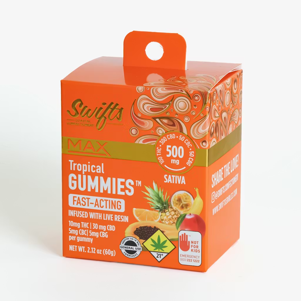 Tropical Punch 10pk 300mg Cbd/100mg