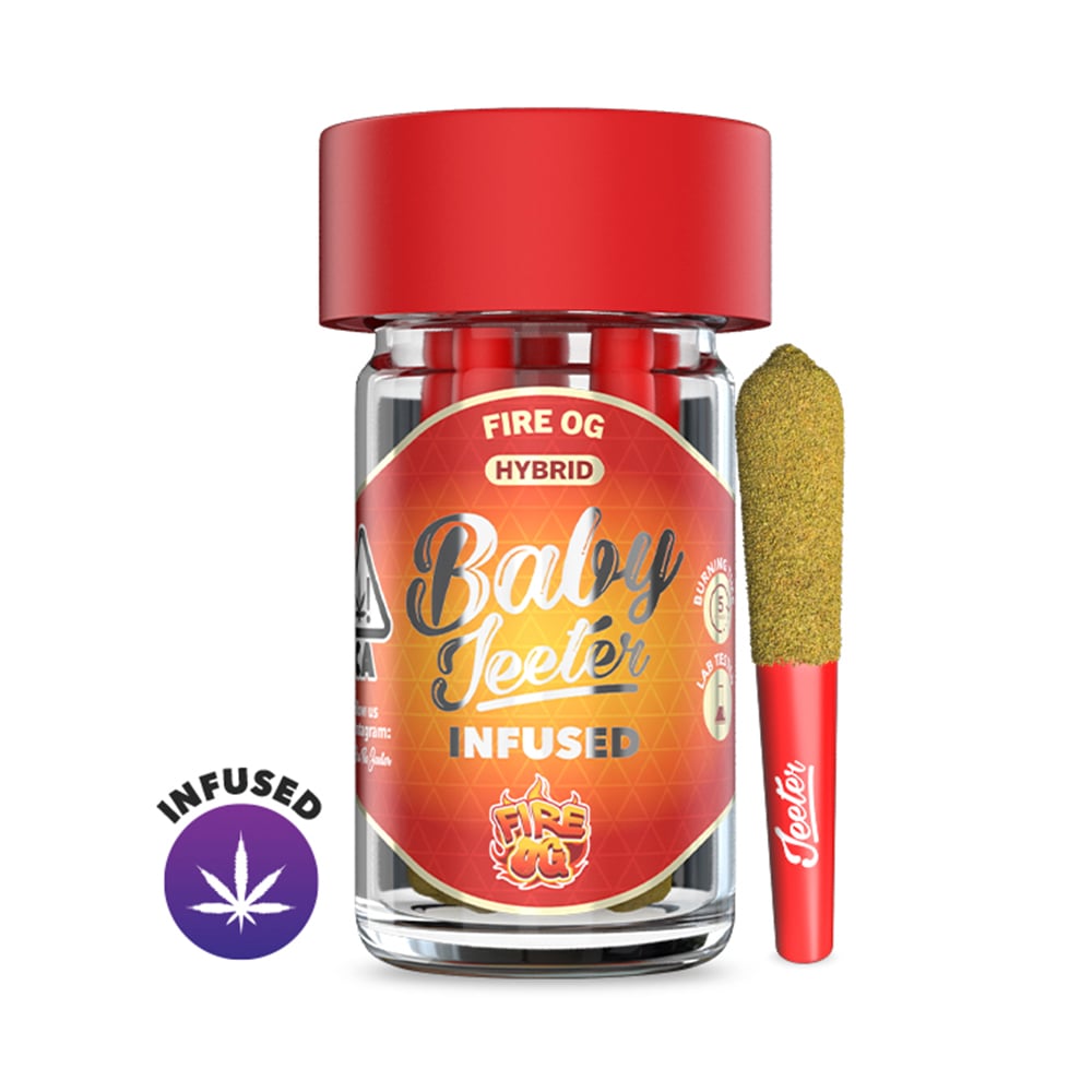 Fire OG [.5g] Jeeter Baby Jeeter Infused 5 Pack Jane