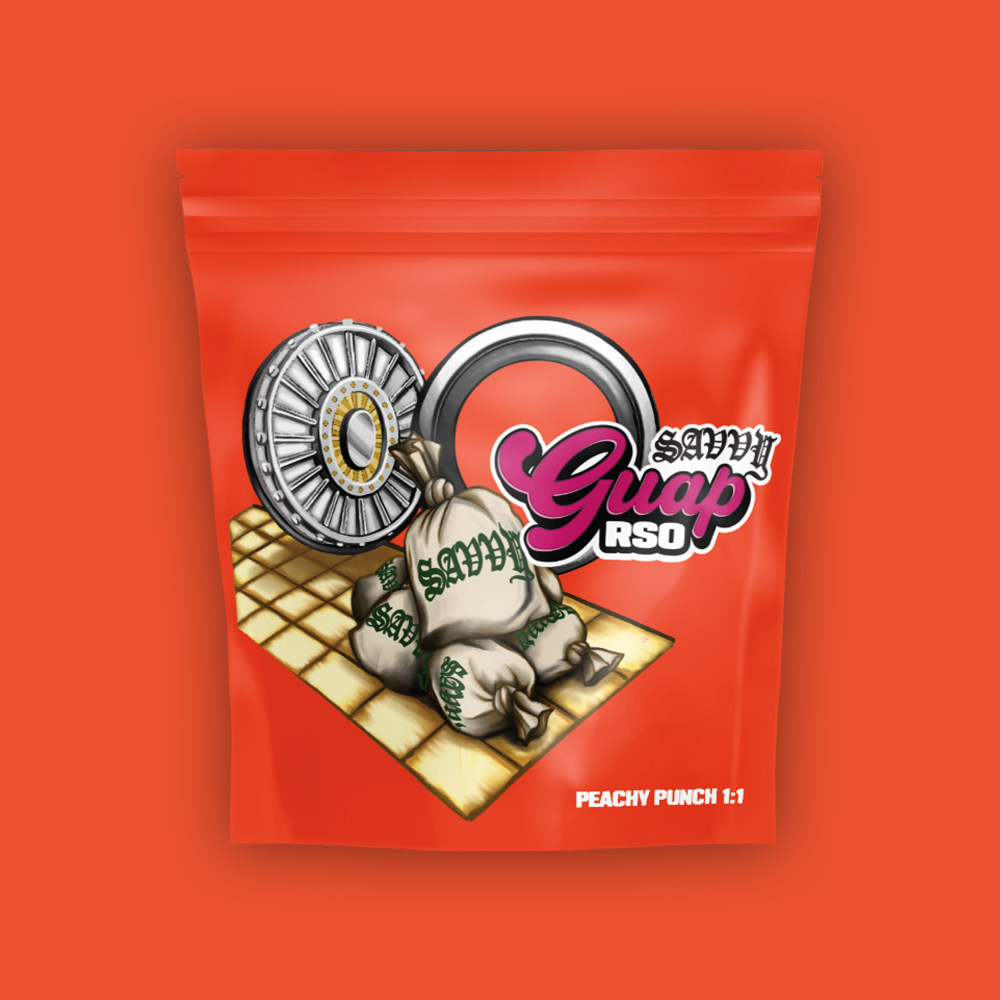 Savvy - Peachy Punch (H) Guap RSO Gummies (4.78mg 10pk) C0020027520